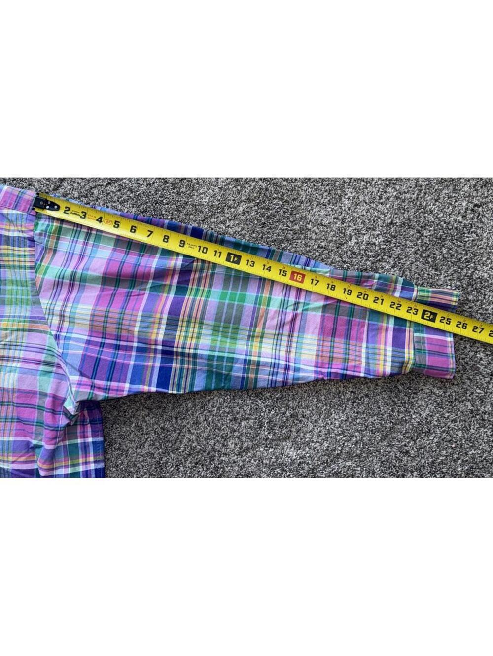 Polo Ralph Lauren Blue Pink Green Plaid Button Down Shirt Men’s 3XB NWT $125 - Picture 4 of 5